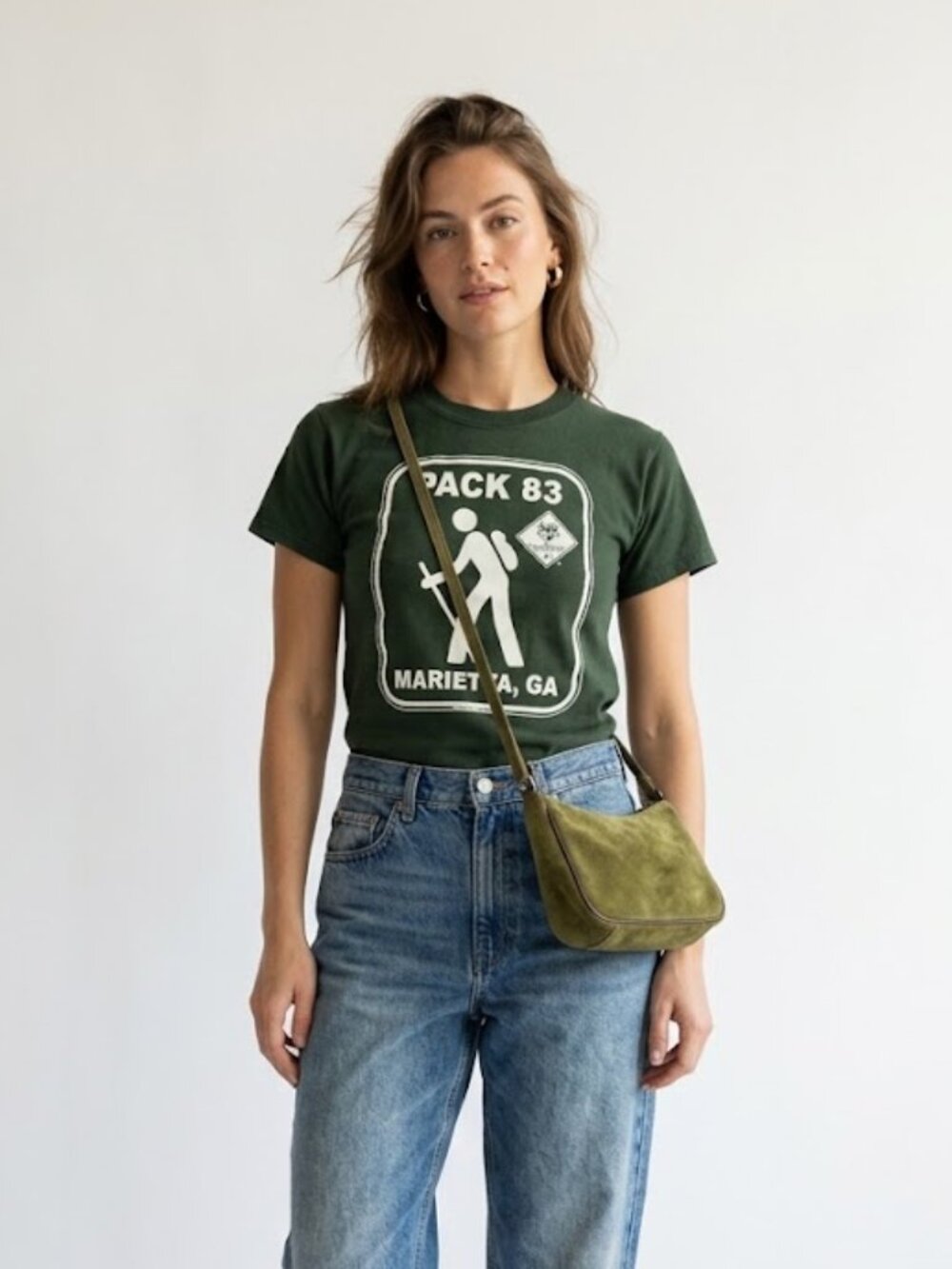 Cub Scouts Pack 83 Forest Green Graphic Camp Tee Youth M Adult XS